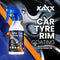 KAXX Car Tyre Rim Cleaner 300ml | Removes Rust & Brake Dust | Colour Changing Formula, Deep Clean