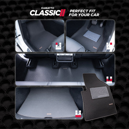 Kamatto Classic Mercedes Benz GL-Class X164 7-Seater (2006-2012) Car Floor Mat and Carpet