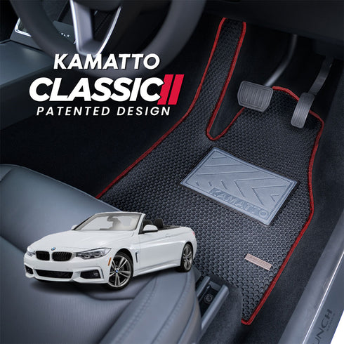 Kamatto Classic BMW 4 Series Convertible F33 (2014-2020) Car Floor Mat and Carpet