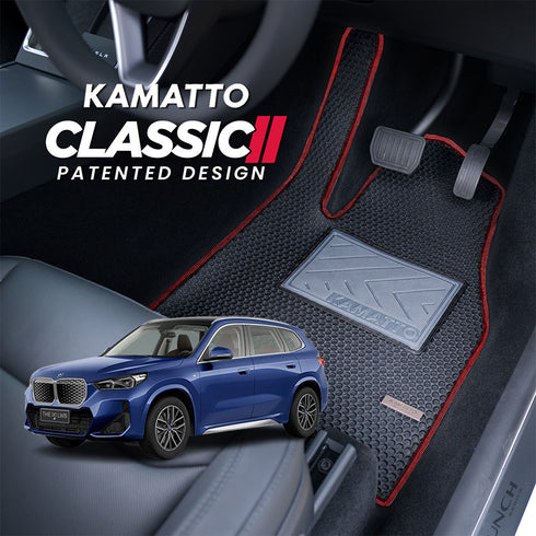 Kamatto Classic BMW iX1 L U12 (2026-Present) Car Floor Mat and Carpet