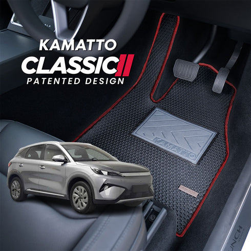 Kamatto Classic BYD Atto 3 Facelift (2026-Present) Car Floor Mat and Carpet