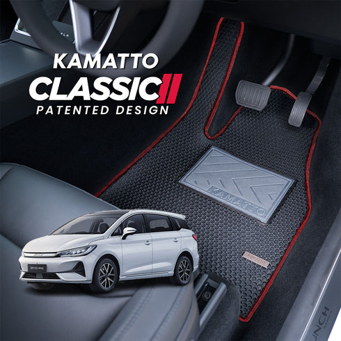 Kamatto Classic BYD M6 7-Seater (2024-Present) Car Floor Mat and Carpet