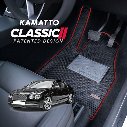 Kamatto Classic Bentley Flying Spur W12 (2013-2019) Car Floor Mat and Carpet