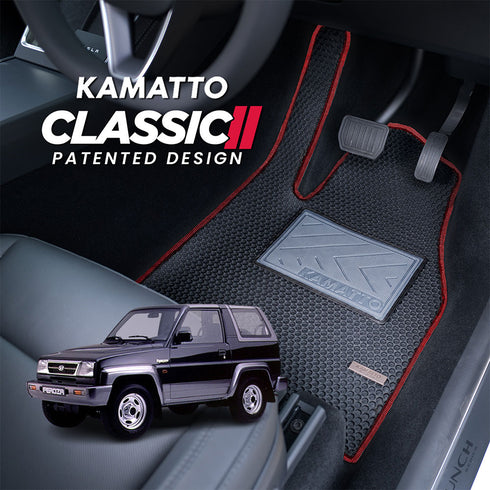 Kamatto Classic Daihatsu Feroza 3-Door (1994-1998) Car Floor Mat and Carpet
