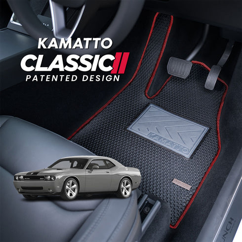 Kamatto Classic Dodge Challenger LHD (2008-2023) Car Floor Mat and Carpet