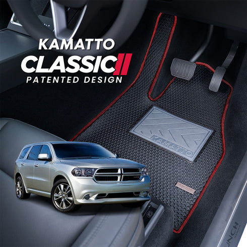 Kamatto Classic Dodge Durango WD LHD 5-Seater (2011-Present) Car Floor Mat and Carpet