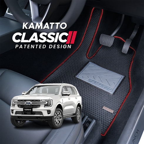 Kamatto Classic Ford Everest U704 7-Seater (2022-Present) Car Floor Mat and Carpet