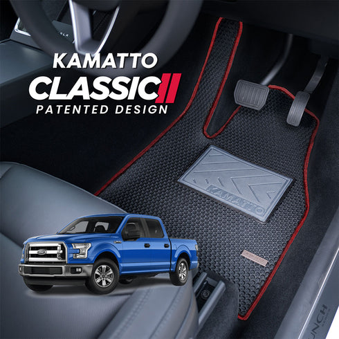 Kamatto Classic Ford F-150 / Urban Warrior 150 (2015-2020) Car Floor Mat and Carpet