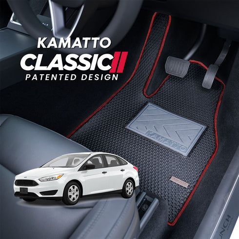 Kamatto Classic Ford Focus Sedan C346 (2010-2018) Car Floor Mat and Carpet