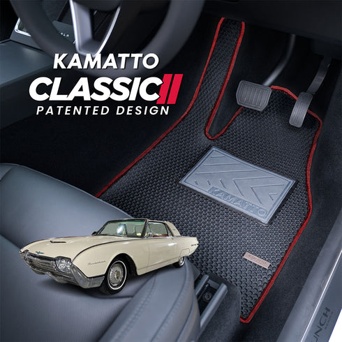 Kamatto Classic Ford Thunderbird LHD (1961-1963) Car Floor Mat and Carpet