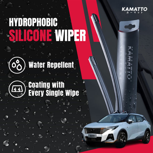 Kamatto Wiper GAC GS3 Emzoom (2024-Present) Hydrophobic Silicone Water Repelling Coating