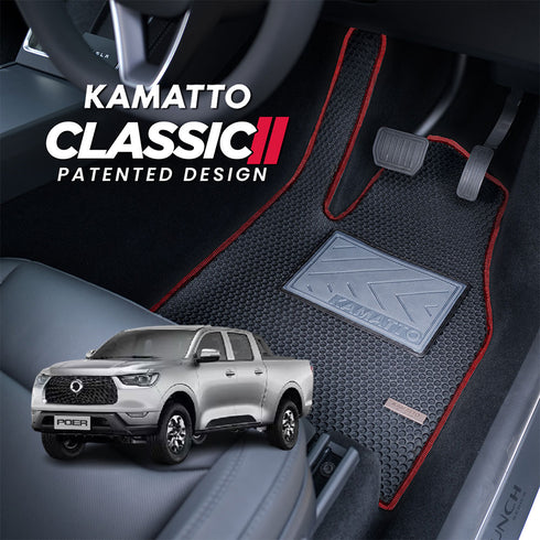 Kamatto Classic GWM Poer P11/P12 (2022-Present) Car Floor Mat and Carpet