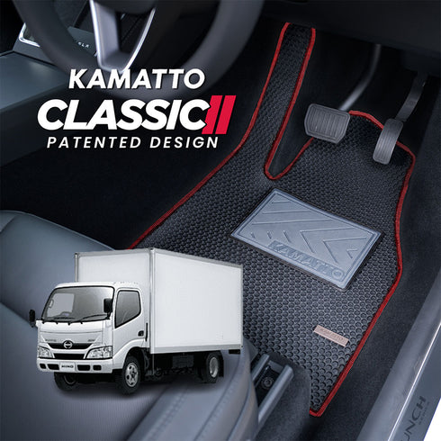 Kamatto Classic Hino 300 Series (2011-Present) Car Floor Mat and Carpet