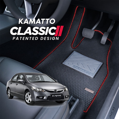 Kamatto Classic Honda Civic FD (2006-2011) Car Floor Mat and Carpet