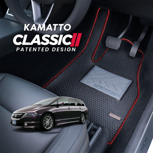 Kamatto Classic Honda Odyssey RB1 Absolute 7-Seater (2003-2008) Car Floor Mat and Carpet