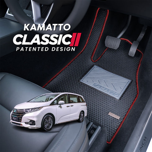 Kamatto Classic Honda Odyssey RC1 7-Seater Facelift (2017-Present) Car Floor Mat and Carpet