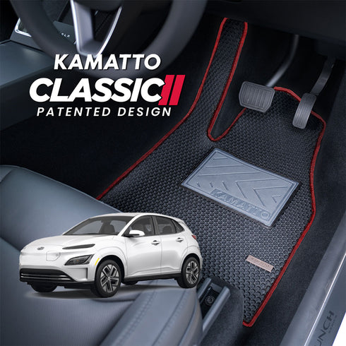 Kamatto Classic Hyundai Kona Electric (2019-Present) Car Floor Mat and Carpet