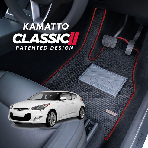 Kamatto Classic Hyundai Veloster (2011-2018) Car Floor Mat and Carpet