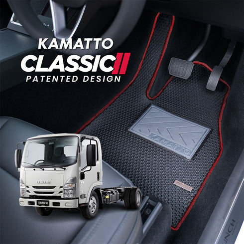 Kamatto Classic Isuzu ELF/N-Series Auto (2014-Present) Car Floor Mat and Carpet