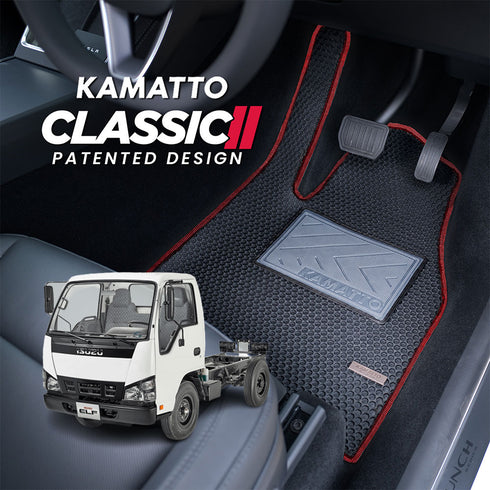 Kamatto Classic Isuzu ELF/N-Series NPR/NPS/NKR/NKS/NHR/NHS/NQR/NQS (1996-2011) Car Floor Mat and Carpet