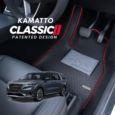 Kamatto Classic Kia Carnival Facelift KA4 (2020-Present) Car Floor Mat and Carpet
