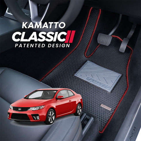 Kamatto Classic Kia Forte TD Coupe Koup (2009-2012) Car Floor Mat and Carpet
