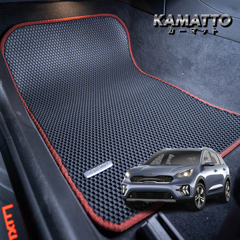 Kamatto Classic Kia Niro DE Hybrid Facelift (2019-2022) Car Floor Mat and Carpet