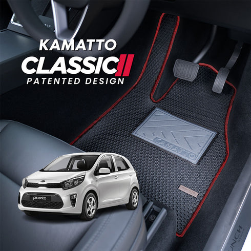 Kamatto Classic Kia Picanto JA (2017-Present) Car Floor Mat and Carpet