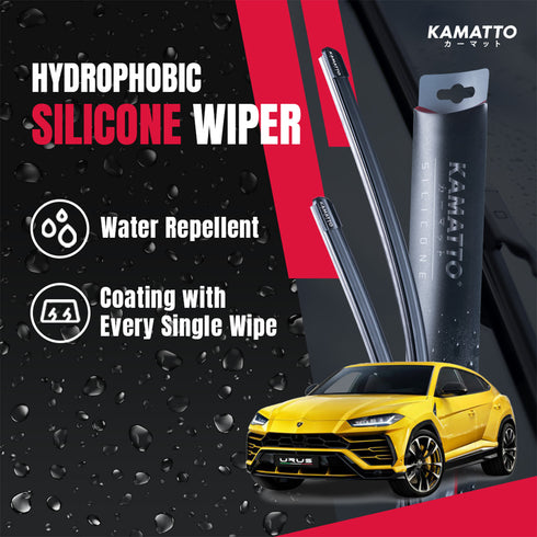 Kamatto Wiper Lamborghini Urus (2018-Present) Hydrophobic Silicone Water Repelling Coating