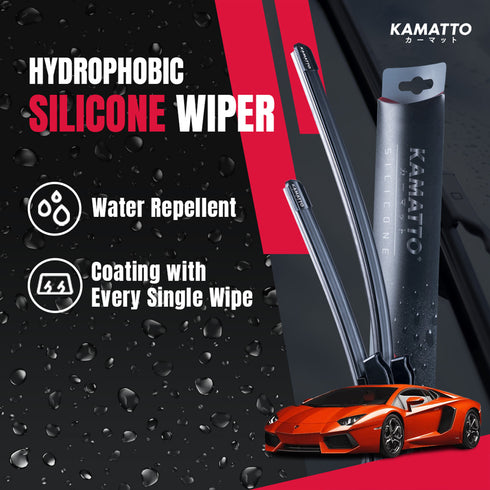 Kamatto Wiper Lamborghini Aventador LP700 (2012-2022) Hydrophobic Silicone Water Repelling Coating