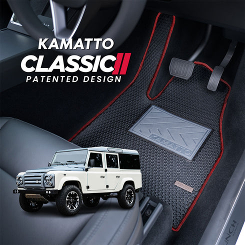 Kamatto Classic Land Rover Defender 110 L613 Pre-Facelift (1990-2006) Car Floor Mat and Carpet