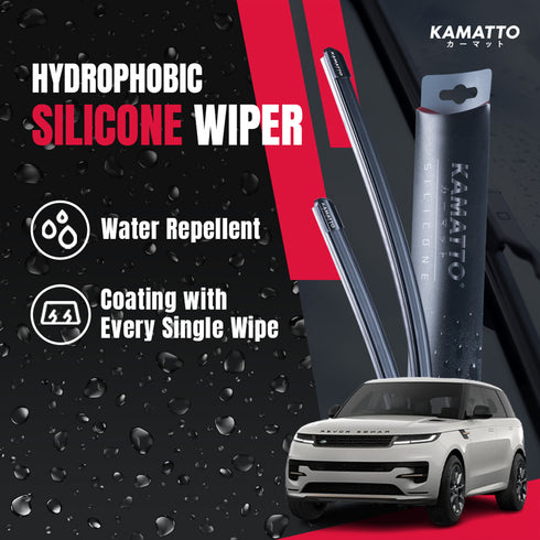 Kamatto Wiper Land Rover Range Rover Sport L461 (2022-Present) Hydrophobic Silicone Water Repelling Coating