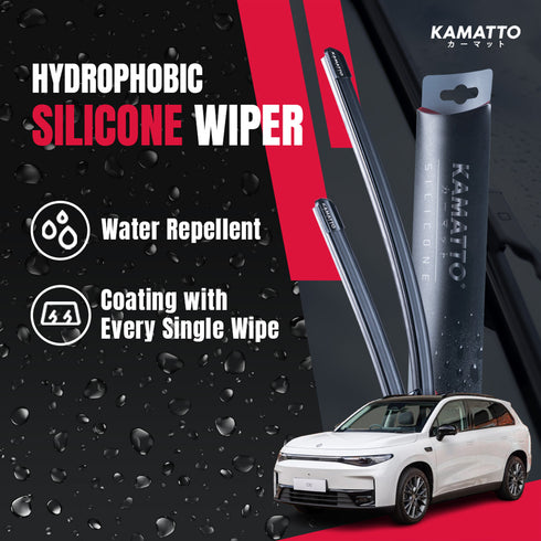Kamatto Wiper Leapmotor C10 (2024-Present) Hydrophobic Silicone Water Repelling Coating