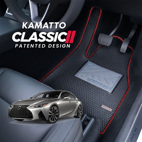 Kamatto Classic Lexus IS Facelift (2020-Present) Car Floor Mat and Carpet