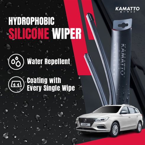 Kamatto Wiper MG5 EV EP22 Wagon (2017-Present) Hydrophobic Silicone Water Repelling Coating