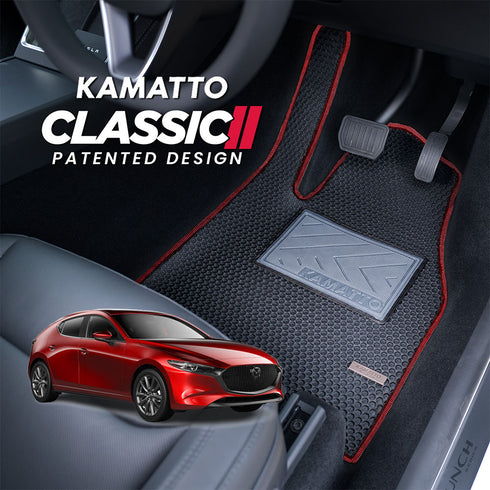 Kamatto Classic Mazda 3 Hatchback (2019-Present) Car Floor Mat and Carpet