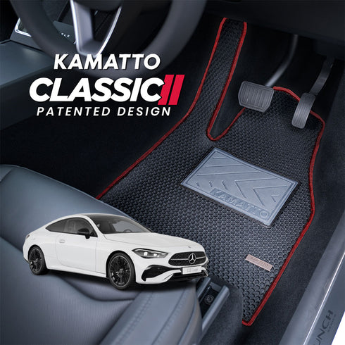 Kamatto Classic Mercedes Benz CLE Coupe C236 (2024-Present) Car Floor Mat and Carpet