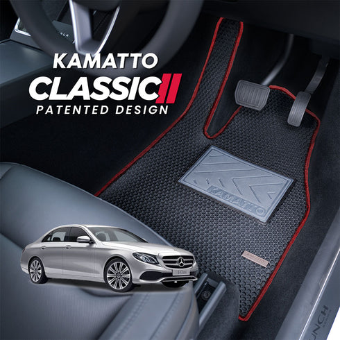 Kamatto Classic Mercedes Benz E-Class 350e Hybrid (2017-Present) Car Floor Mat and Carpet