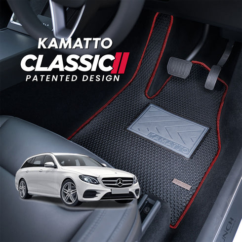 Kamatto Classic Mercedes Benz E-Class Estate/Wagon S213 (2017-2023) Car Floor Mat and Carpet