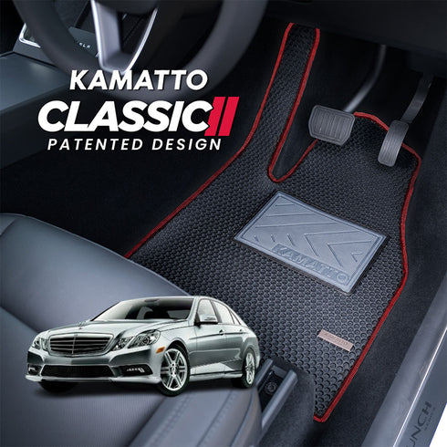 Kamatto Classic Mercedes Benz E-Class W212 Pre-Facelift (2010-2012) Car Floor Mat and Carpet