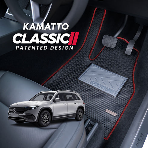 Kamatto Classic Mercedes Benz EQB X243 7-Seater (2022-Present) Car Floor Mat and Carpet