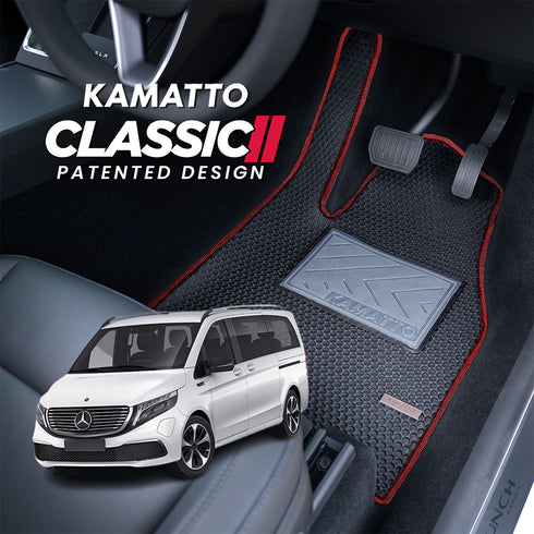 Kamatto Classic Mercedes Benz EQV W447 (2020-Present) Car Floor Mat and Carpet