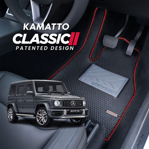Kamatto Classic Mercedes Benz G-Class W463 G63 Euro Spec (2018-2024) Car Floor Mat and Carpet