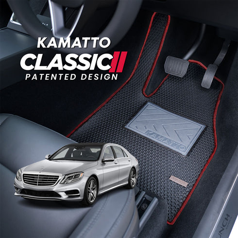 Kamatto Classic Mercedes Benz S-Class LWB V222 (2014-2021) Car Floor Mat and Carpet