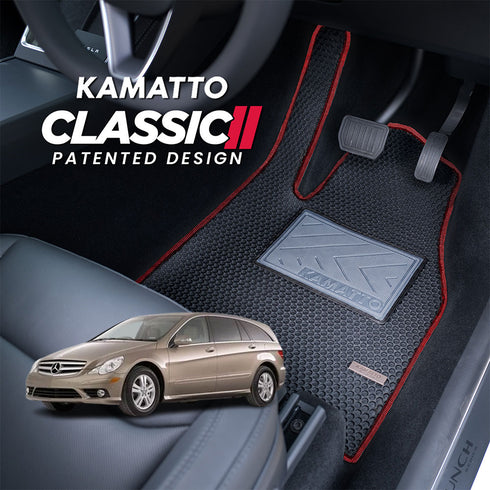 Kamatto Classic Mercedes R-Class W251 7-Seater (2006β2013) Car Floor Mat and Carpet