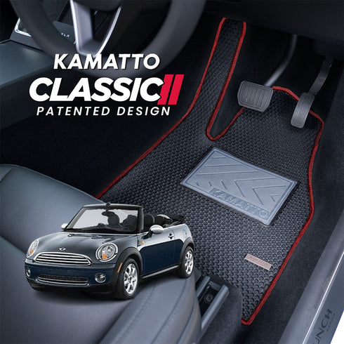 Kamatto Classic Mini Cooper Convertible R57 (2009-2015) Car Floor Mat and Carpet