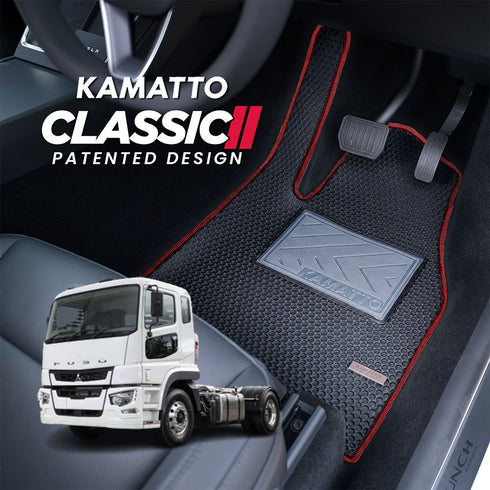 Kamatto Classic Mitsubishi Fuso Super Great Auto (2018-Present) Car Floor Mat and Carpet
