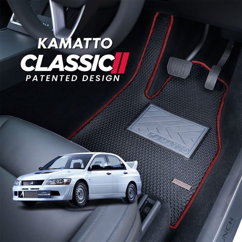 Kamatto Classic Mitsubishi Lancer Evolution 7 (2001-2003) Car Floor Mat and Carpet