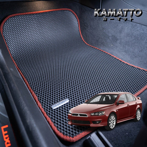 Kamatto Classic Mitsubishi Lancer MANUAL (2007-2017) Car Floor Mat and Carpet