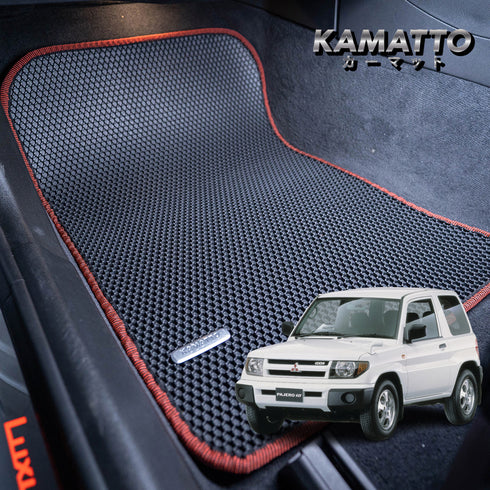 Kamatto Classic Mitsubishi Pajero IO 3-Door (1998-2007) Car Floor Mat and Carpet